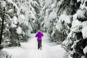 cross country skiing